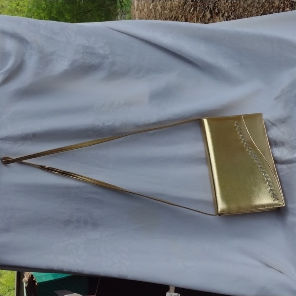 NEW Ladies Gold Evening Bag